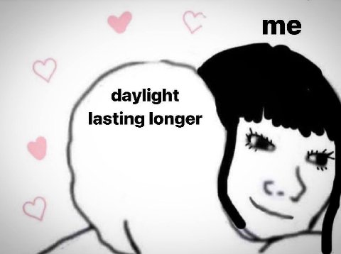 daylight lasting longer
