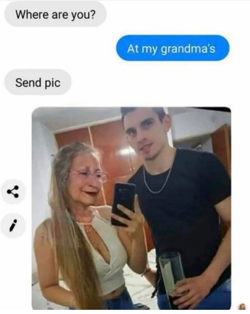 Where are you? Send pic