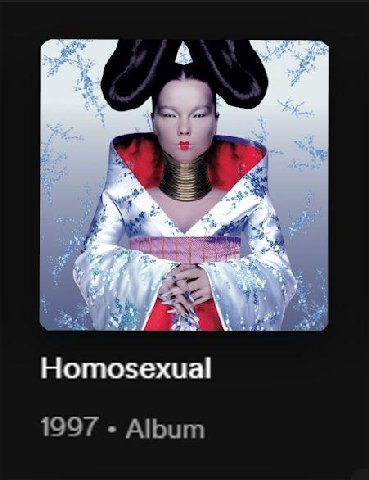 Homosexual 1997 Album