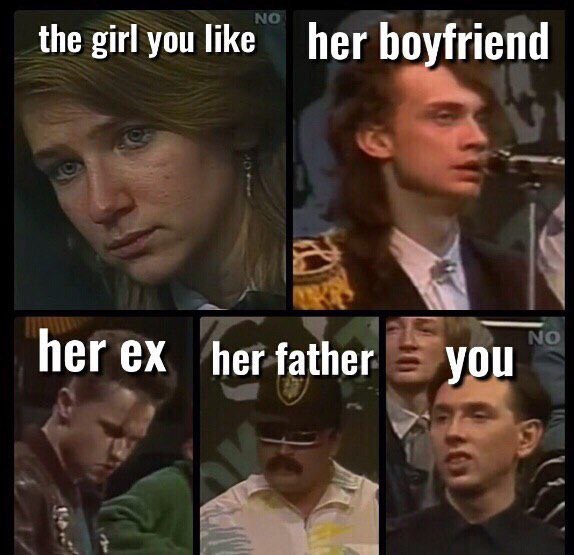 the girl you like her boyfriend her father ‘you