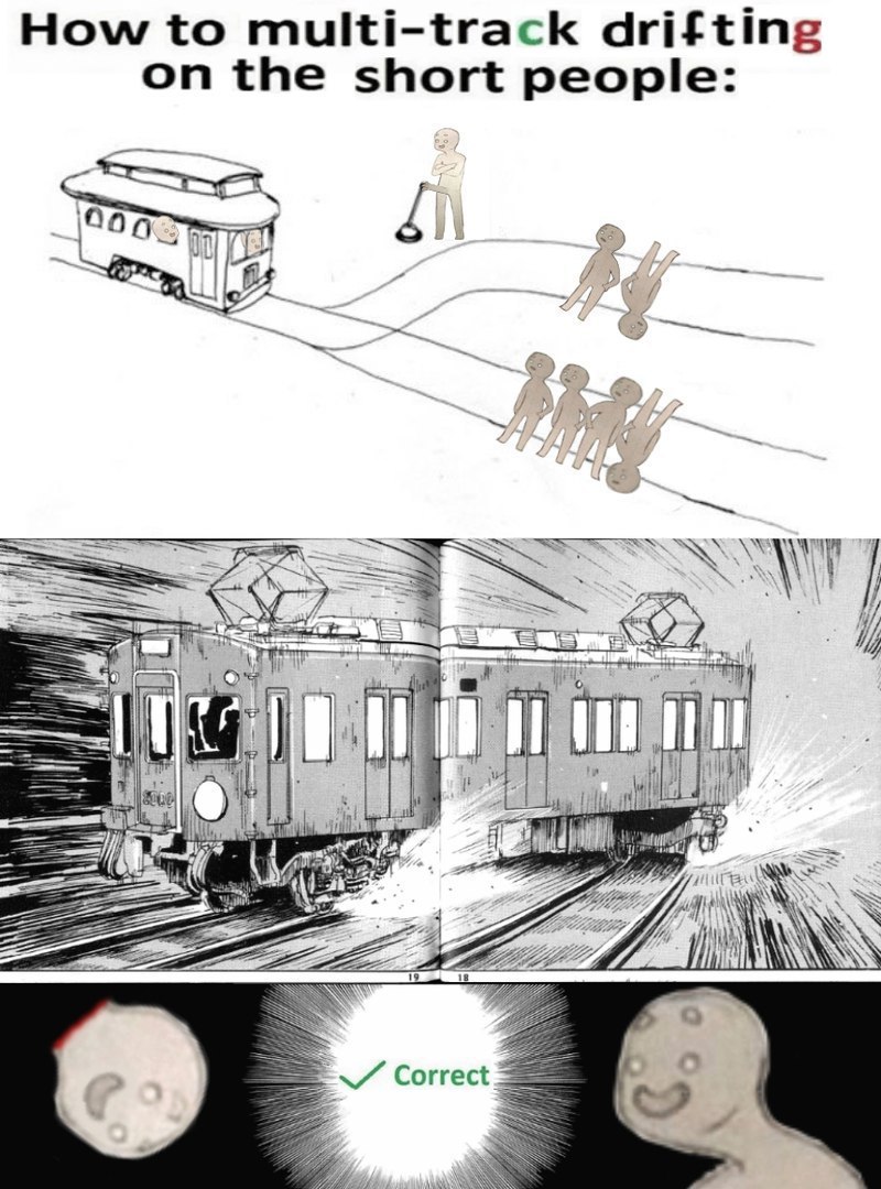 How to multi-track drifting on the short people: 93 SSS We 7 9 a к EEA OF Correct О 7