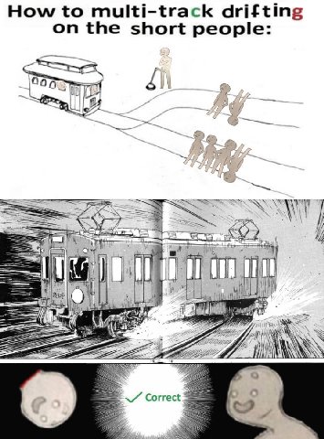 How to multi-track drifting on the short people: 93 SSS We 7 9 a к EEA OF Correct О 7
