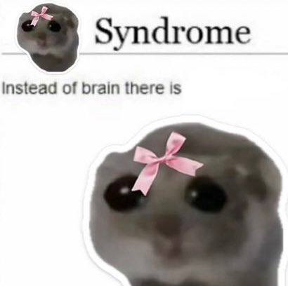 Syndrome Instead of brain there is