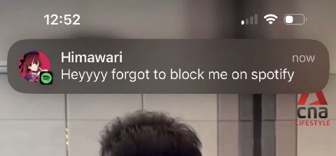 12:52 Himawari Неуууу forgot to block me on spotify
