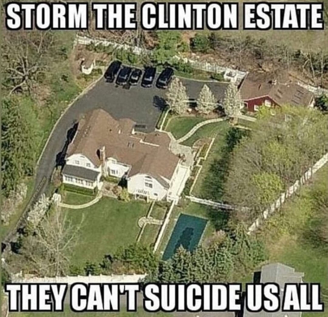 STORM THE CLINTON ESTATE THEY CAN'T SUICIDE ALL