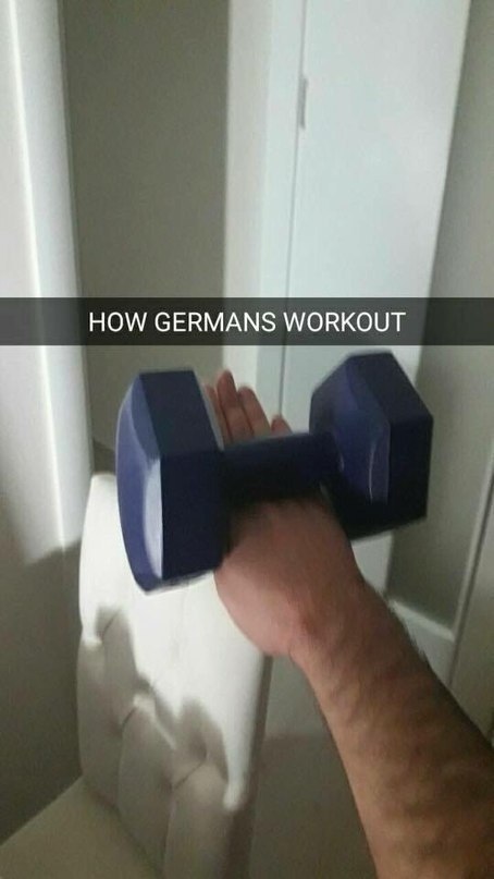 HOW GERMANS WORKOUT