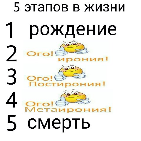 5 этапов в жизни рождение 2 3 4 смерть