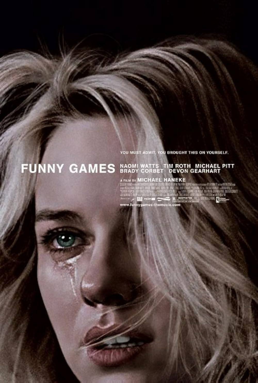 Забавные игры (2007)

Развивая дискурс, начатый Уэсом Крейвеном своим пост-модернистским мета-слэшером Крик (1996) о насилии и медиа, Михаэль Ханеке решает вступить в диалог с непосредственным зачинщи