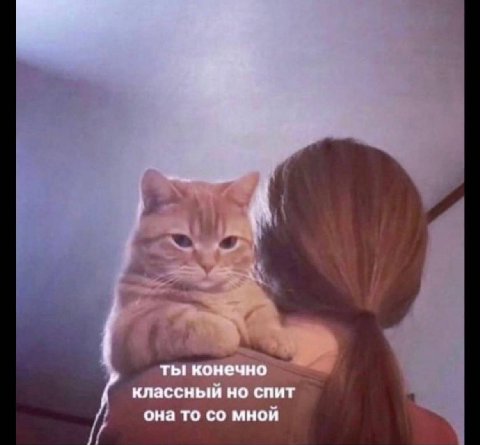 ты конечно классный но спит она то мной
