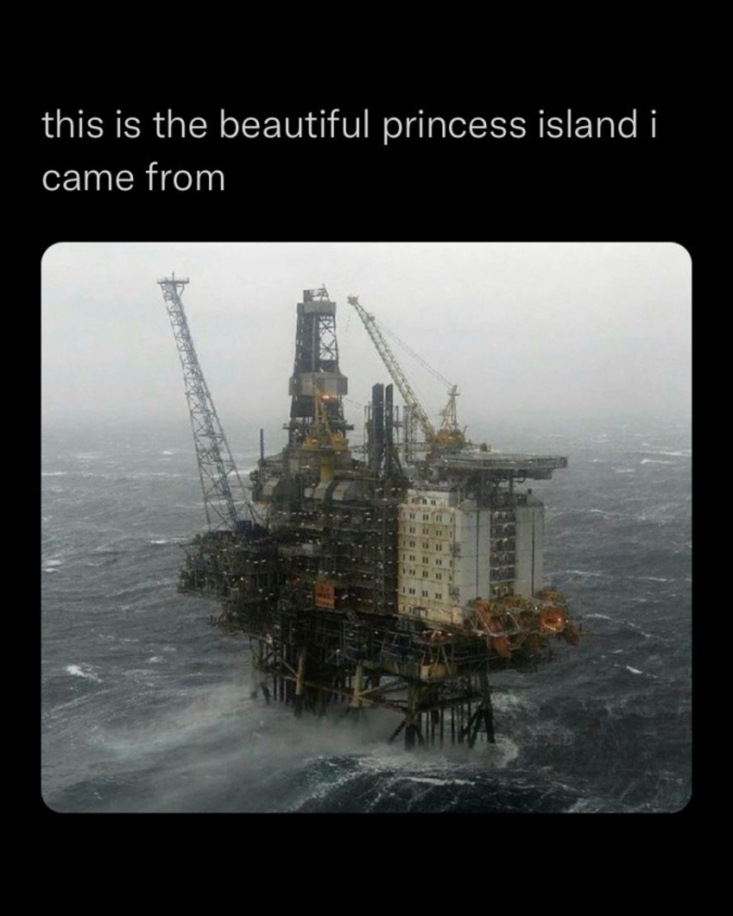 this is the beautiful princess island came from