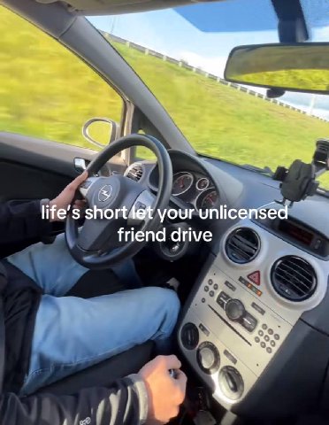 и life’s short fet your unlicensed friend drive