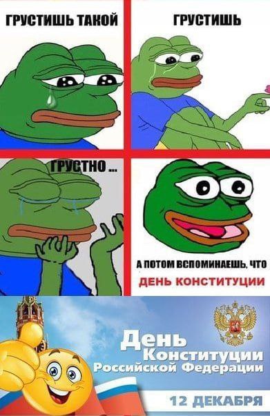 ГРУСТИШЬ ТАКОЙ ANOTOM ВСПОМИНАЕШЬ, ЧТО ДЕНЬ КОНСТИТУЦИИ 7 уции я 12 ДЕКАБРЯ