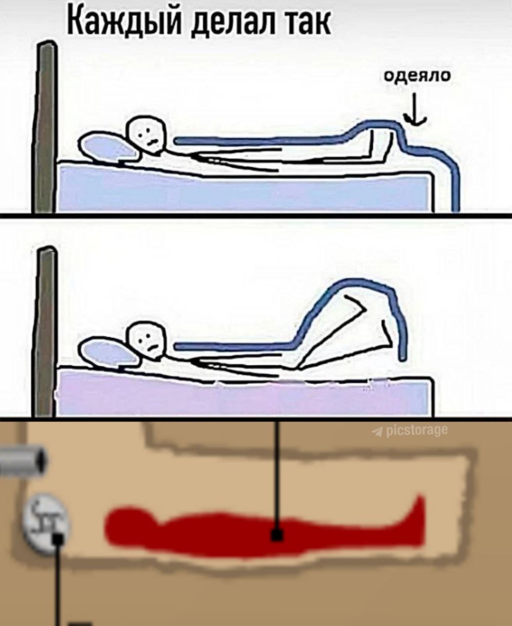 Каждый делал так одеяло picstorage