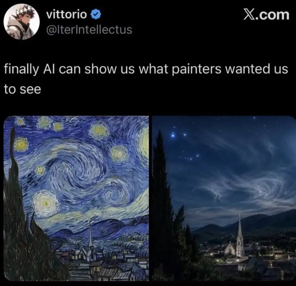 Х.сот vittorio finally can show what painters wanted to see