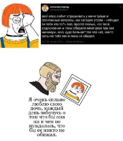 ненавижу корицу мой отец любит спрашивать у меня тупые и (5) спонтанные вопросы, как сегодня утром «обидел ли тебя кто то?» пап, просто пойми, что твоя родословная и гены обидели меня раза три как мин