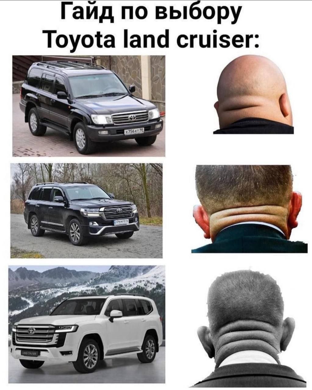 Гаид по выбору land cruiser: А