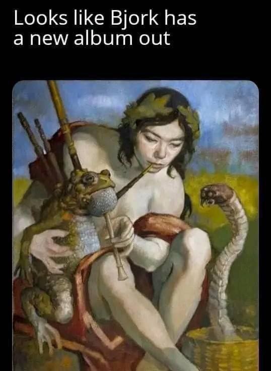 Looks like Bjork has а new album out