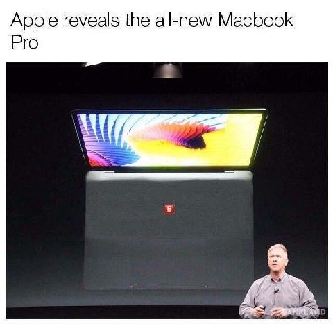 Apple reveals the all-new Macbook Pro в