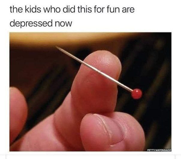 the kids who did this Гог fun are depressed now