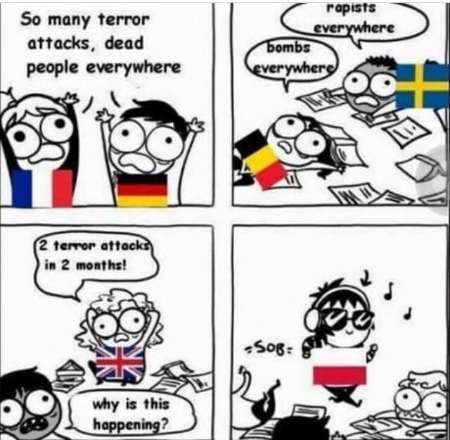 So many terror attacks, dead people everywhere ее why is this К happening?