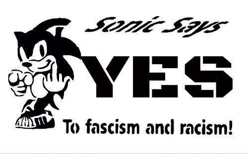 fascism ancl racism!
