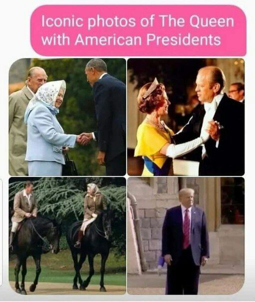 Iconic photos of The Queen with American Presidents