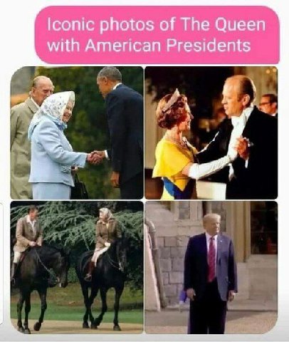 Iconic photos of The Queen with American Presidents