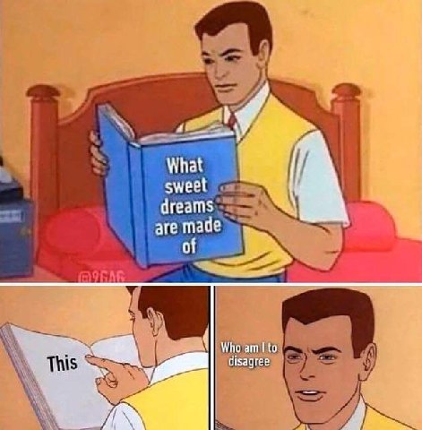What sweet dreams are made of Who to disagree Я
