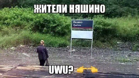 ЖИТЕЛИ НЯШИНО Няшино UWU: