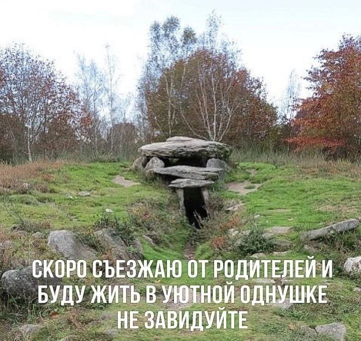 К 1% 4% я СКОРО СЪЕЗЖАЮ РОДИТЕЛЕЙ и БУДУ. ЖИТЬ, Of HE A УЙТЕ.