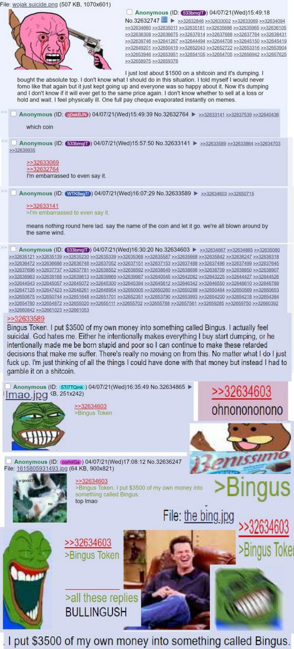 File: wojak suicide.png (507 Anonymous 04/07/21(Wed)15:49:18 No.32632747 2232632846 >>32633002 >>32833069 >>32634094 2232634680 >>32635011 >>32635181 >>32635886 >>32635965 >>32636105 >>32636308 >>3263