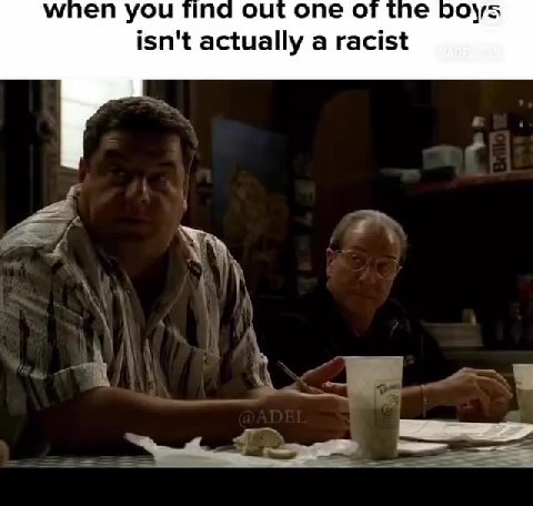 isn't actually a racist