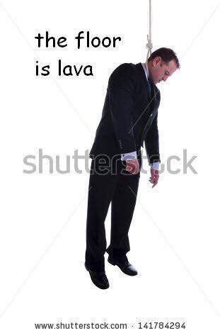 the floor is lava www.shutterstock.com 141784294