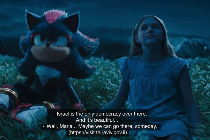 Israel is the only democracy over there. And it’s beautiful... Well, Maria... Maybe we can there, someday. (https://visit.tel-aviv.gov.il)