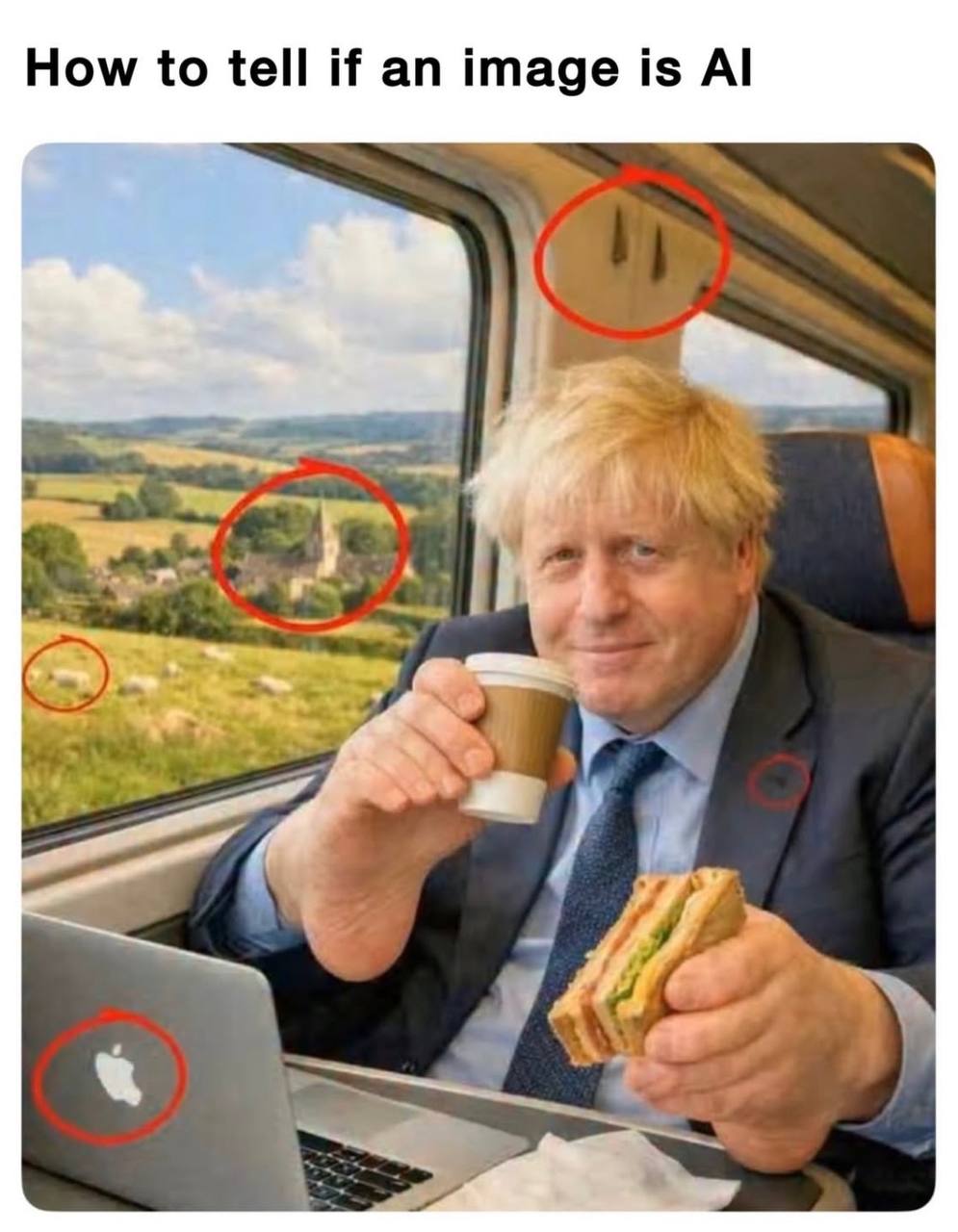 How to tell an image is