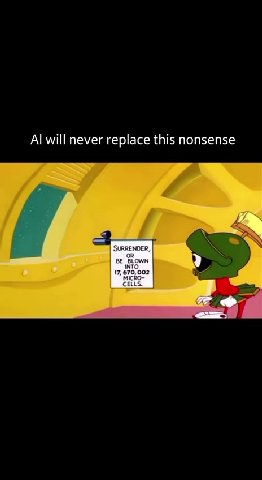 Al will never replace this nonsense