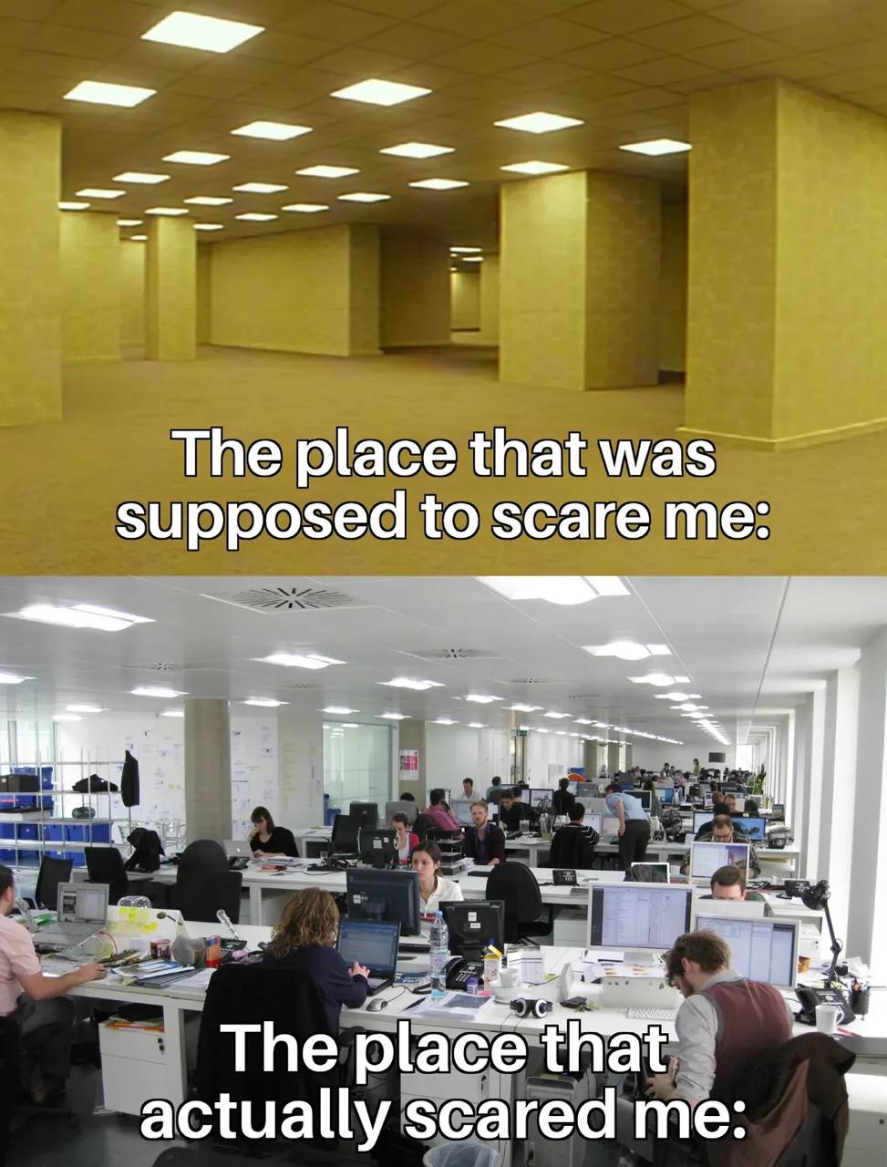 The расе that was supposed to scare me: The place that actually scared me: