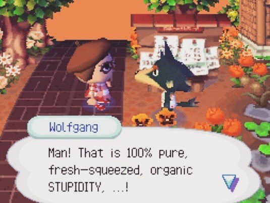 Wolfgang Man! That is 100% pure, organic STUPIDITY,
