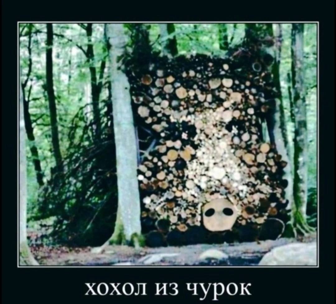 А хохол из чурок