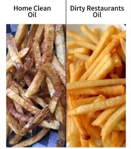 Home Clean Dirty Restaurants Oil Oil 4 с i