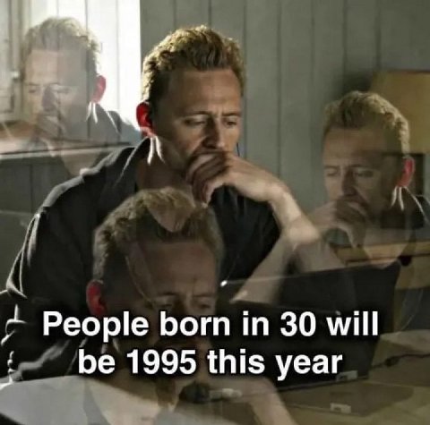 People born 30 will be 1995 this year