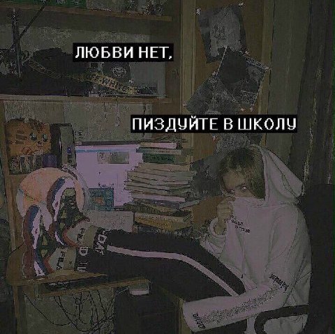 ЛЮБВИ НЕТ, ПИЗДУЙТЕ В ШКОЛУ