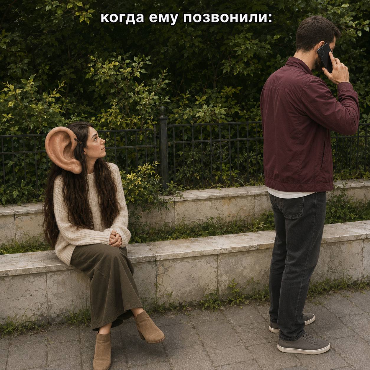 когда ему позвонили: