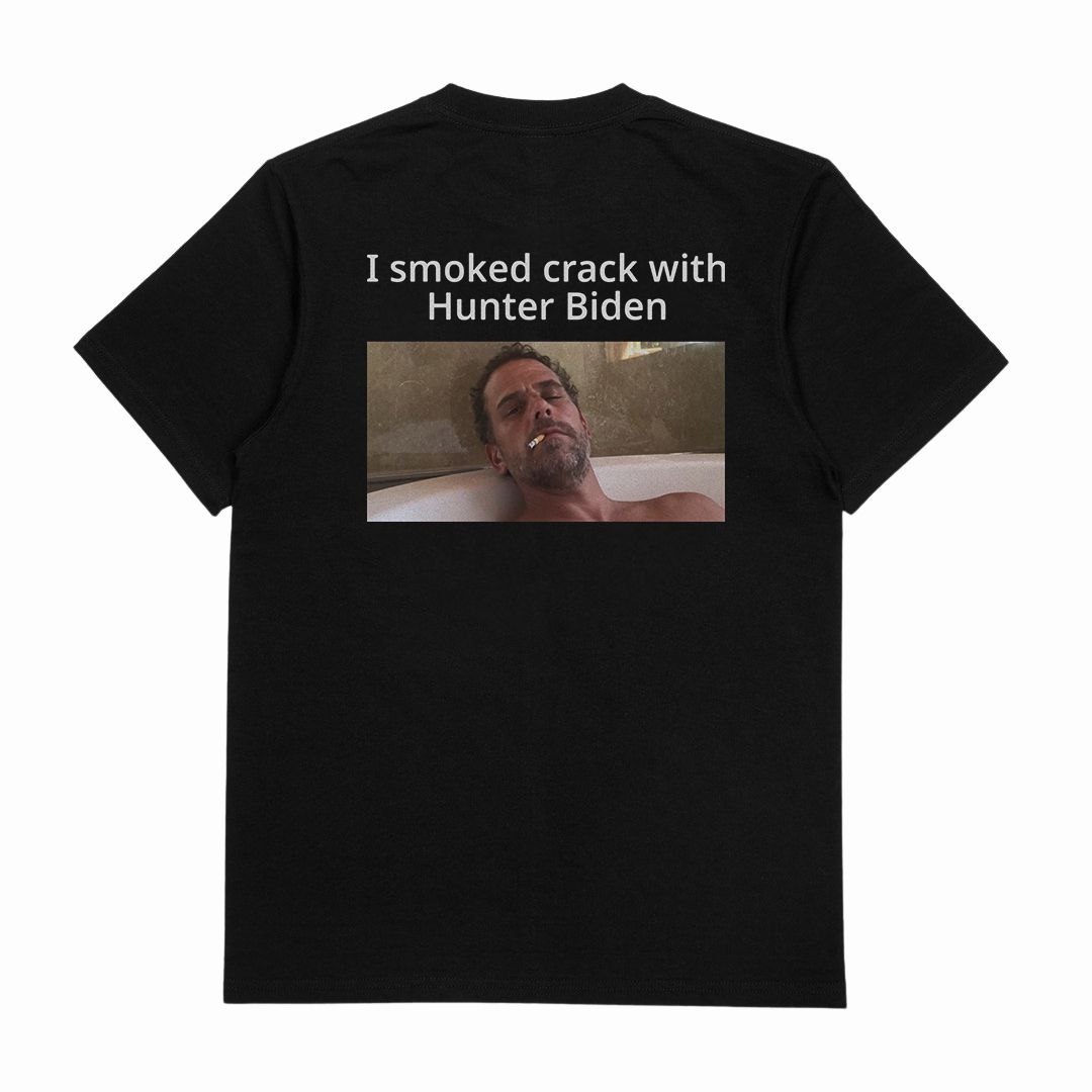 I smoked crack with Hunter Biden