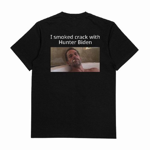 I smoked crack with Hunter Biden