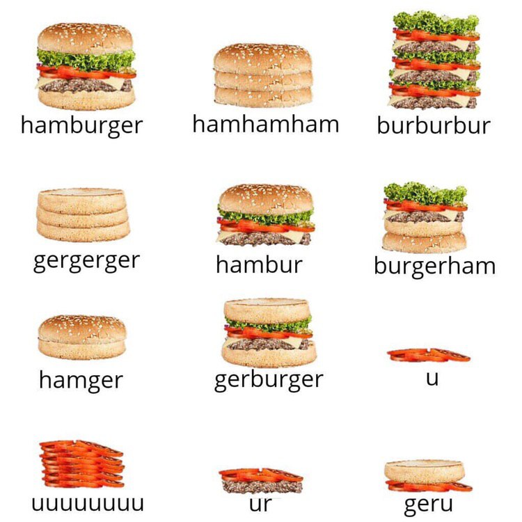 hamburger hamhamham hambur burgerham hamger gerburger UUUUUUUU geru