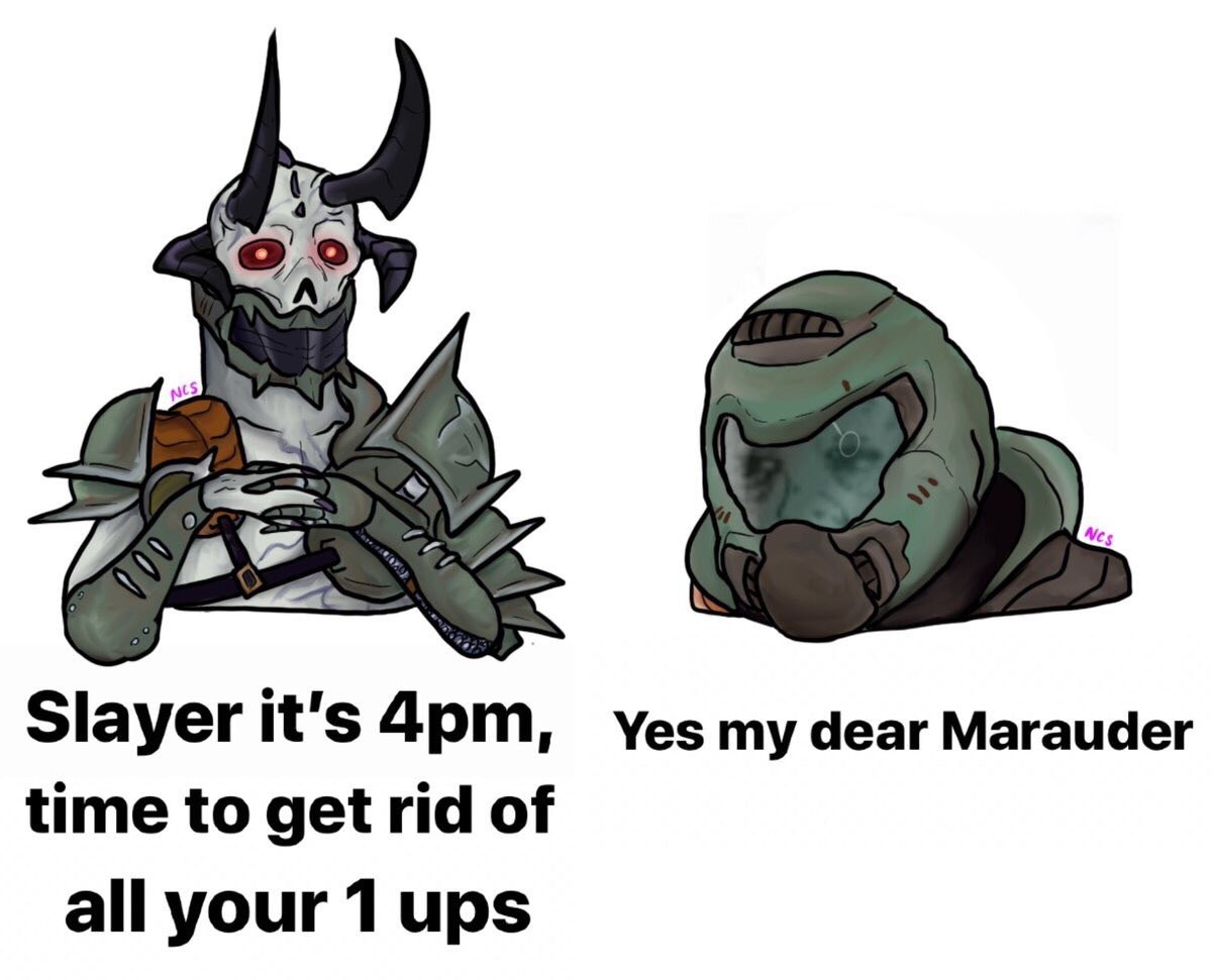 7 Nes Slayer it's уез my dear Marauder time to get rid of all your 1 ups