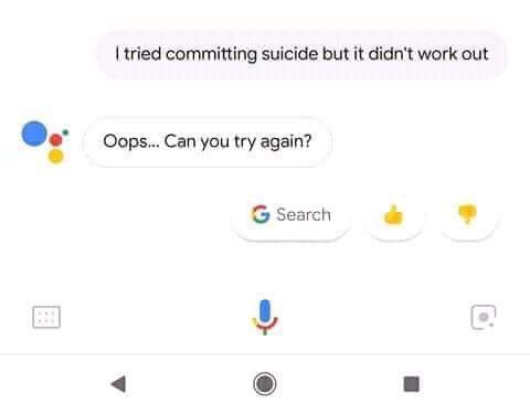 tried committing suicide but it didn't work out Oops... Can you try again? Search