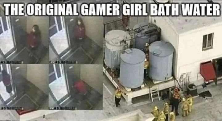 THE ORIGINAL GAMER GIRL BATH WATER
