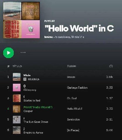 TiTULO ALBUM Main Breeze 1:56 а Mckitrick 0 Garbage Fashion 5:55 Gidropony God 1:17 Stories in Red World!") Hello World! 3:35 Cooper Зеписоюп 2:11 The Sun Goes Down [In Pieces] 5:44 a Empire to Ashes